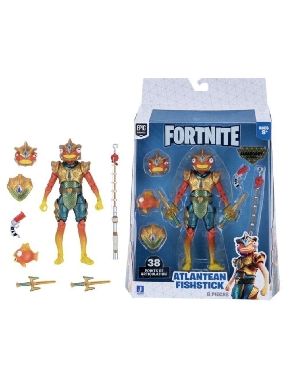 Jazwares Fortnite Atlantean Fishstick Legendary Series Collectible Set